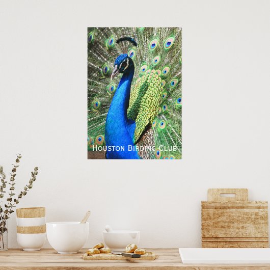 美しい孔雀 ポスター (キッチン)