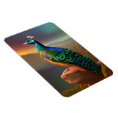 美しい孔雀 マグネット (右側)