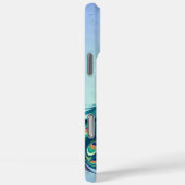 美しい孔雀  Case-Mate iPhoneケース (裏面 / 右)