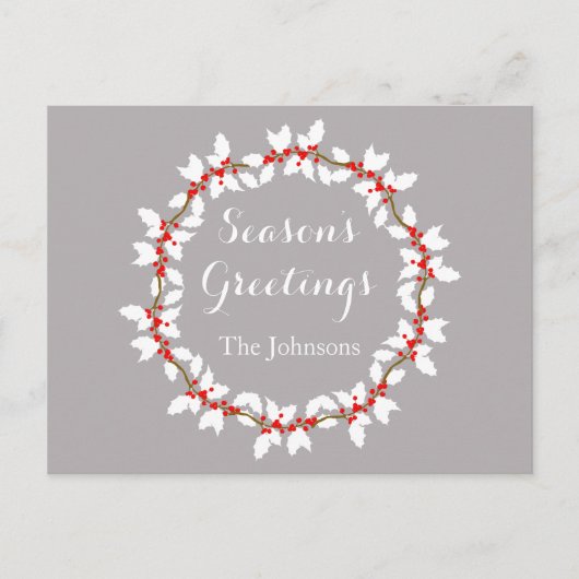 美しい季節のごあいさつ ポストカード (正面)