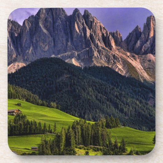 美しい孤立した教会セントマダレナ コースター (正面)