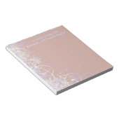 美しい学校の心理学者ノートパッド ノートパッド (アングル)