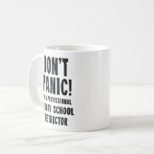 美しい学校インストラクター コーヒーマグカップ (正面左)