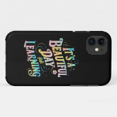 美しい学習の日が戻ってきた!バックトゥスクール Case-Mate iPhoneケース (裏面(横))