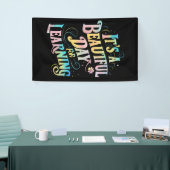 美しい学習の日 〜スクールへ戻ろう〜 横断幕 (トレードショー)