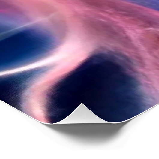 美しい宇宙天使の女神の光沢ポスター ポスター (コーナー)