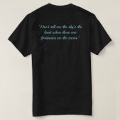 美しい宇宙飛行士星雲スペースグラフィックT- Tシャツ (デザイン裏面)
