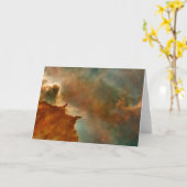 美しい宇宙 カード (黄色い花)