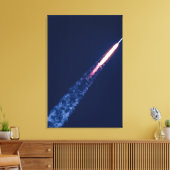 美しい宇宙 キャンバスプリント (インサイチュ (リビング))