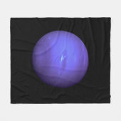 美しい宇宙 フリースブランケット (正面(横))