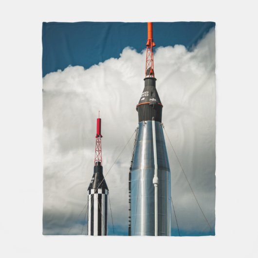 美しい宇宙 フリースブランケット (正面)