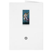 美しい守護天使絵画の (裏面)