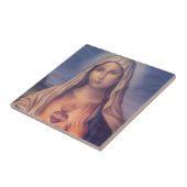 美しい宗教的な聖なるハートのヴァージンマリア タイル (側面)