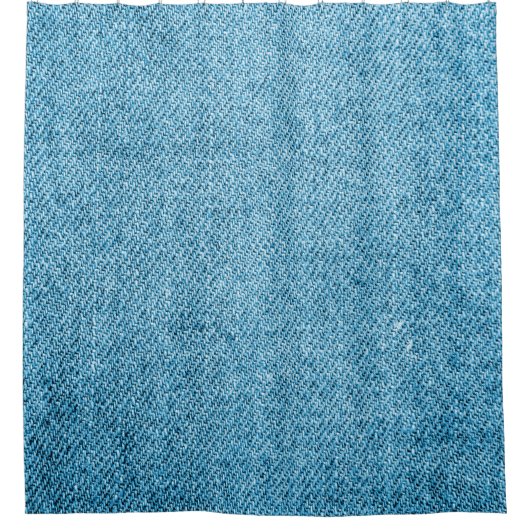 美しい定性ジーンズ。 シャワーカーテン (正面)