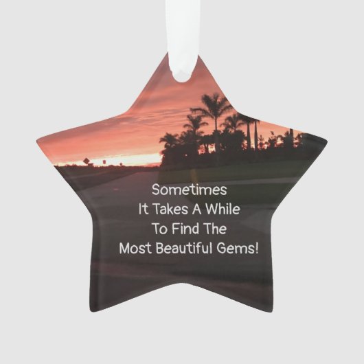 美しい宝石 オーナメント (正面)