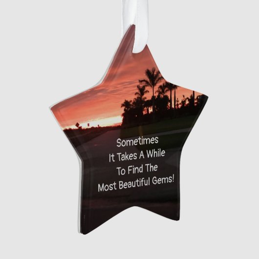 美しい宝石 オーナメント (正面)