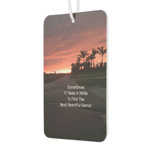 美しい宝石 カーエアーフレッシュナー (左)