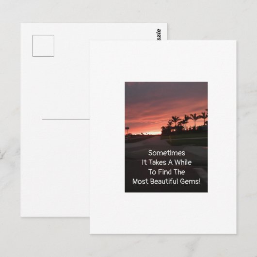 美しい宝石 ポストカード (正面/裏面)