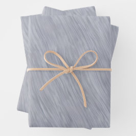 美しい実在グレーホワイトマーブルクラシックデザイン ラッピングペーパーシート