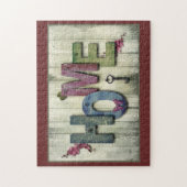 美しい家の甘い家のジグソーパズル ジグソーパズル (縦)