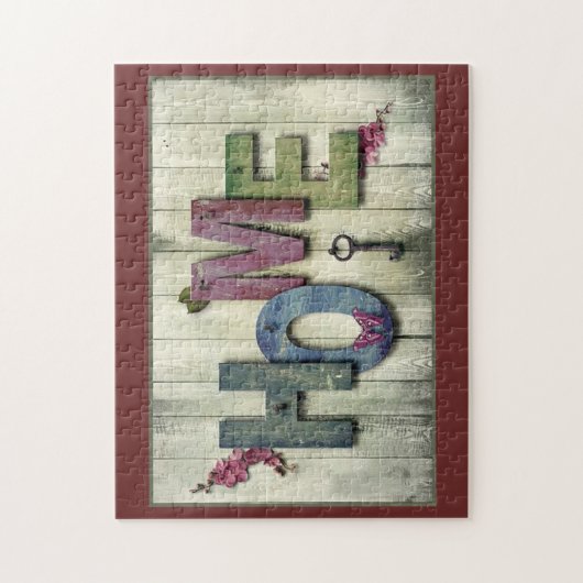 美しい家の甘い家のジグソーパズル ジグソーパズル (縦)