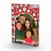 美しい家族写真メリークリスマスフォトブロック フォトブロック (右)