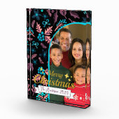 美しい家族写真メリークリスマスフォトブロック フォトブロック (右)