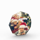 美しい家族写真メリークリスマスフォトブロック フォトブロック (左)