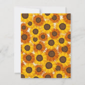 美しい家族懇親会パーティの招待状 招待状 (裏面)