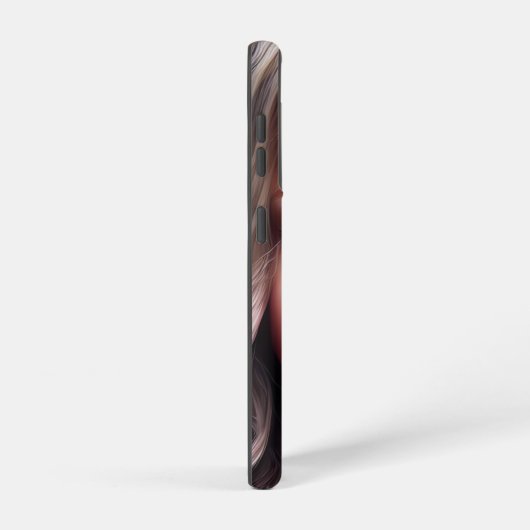 美しい小さな女の子の大き絵画な目 SAMSUNG GALAXYケース (右側面)