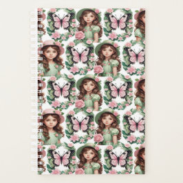 美しい小さな女の子 プランナー手帳