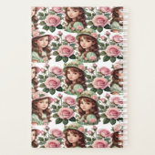 美しい小さな女の子 プランナー手帳 (裏面)