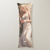 美しい小妖精や小人ガールアニメ ボディピロー (裏面 (縦))