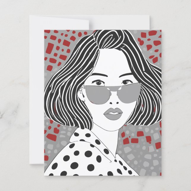 美しい少女 | カラーリングページ (正面)