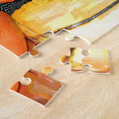 美しい少女 ジグソーパズル (側面)