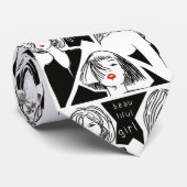 美しい少女 ネクタイ (ロール)