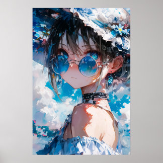 美しい少女 ポスター