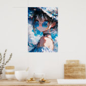 美しい少女 ポスター (キッチン)