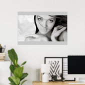 美しい少女 ポスター (ホームオフィス)