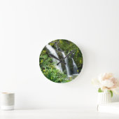 美しい屋外風景の壁掛け時計 ラウンド壁時計 (ホーム)