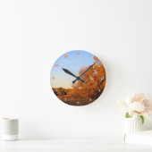 美しい屋外風景壁時計 ラウンド壁時計 (ホーム)
