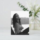 美しい屋外B&W写真はがき ポストカード (スタンド正面)