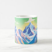 美しい山々 コーヒーマグカップ (中央)