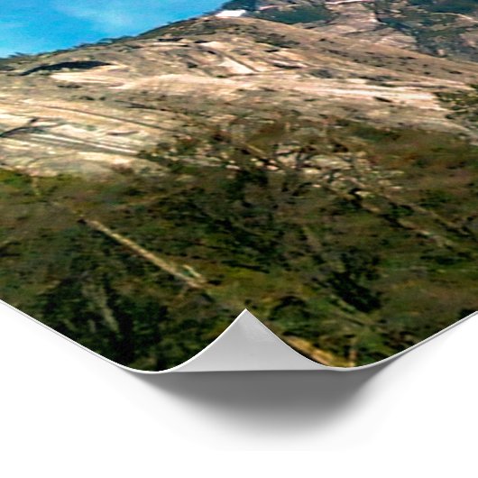 美しい山々 ポスター (角)