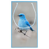 美しい山のブルーバードオンザタンジー スモールペーパーバッグ (裏面)