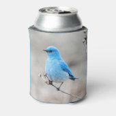 美しい山のブルーバード 缶クーラー (缶裏面)