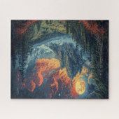 美しい山の景色 ジグソーパズル (横)