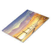 美しい山の景色 ノートパッド (アングル)