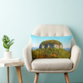 美しい山の景色 ランバークッション (椅子)