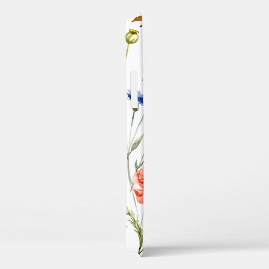 美しい山の花、水の色、ケシ、とうもろこし花 Case-Mate iPhoneケース (裏面 / 右)